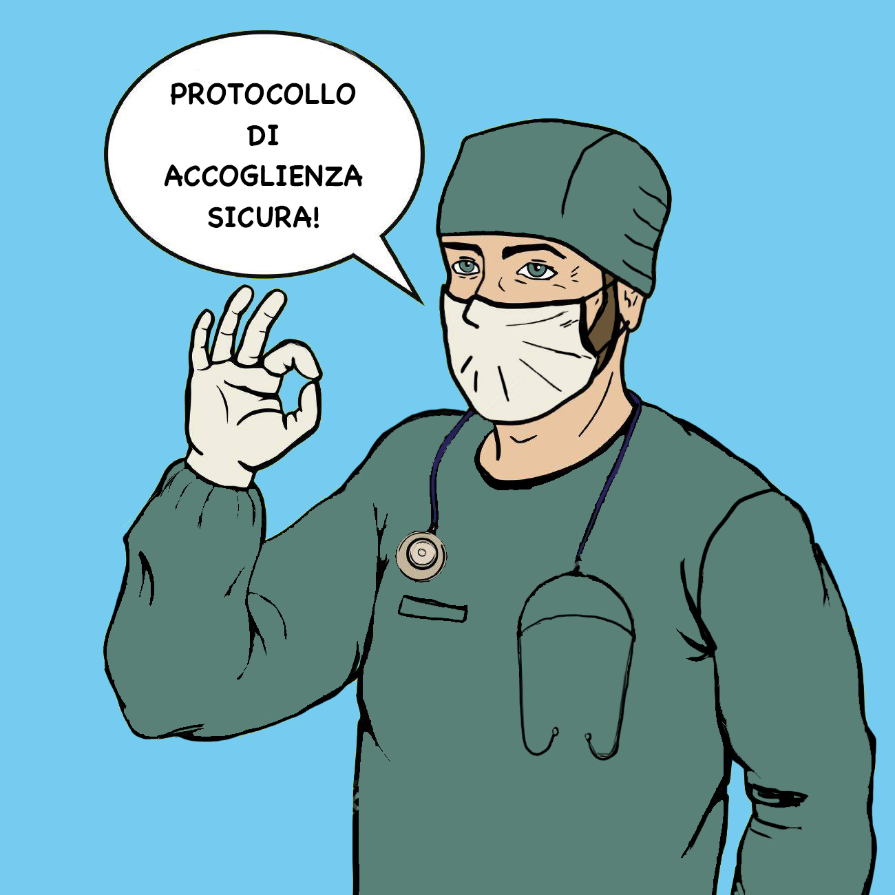 Norme di Sicurezza per accedere allo studio medico